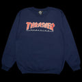 Thrasher Outlined Crewneck Style # : 144451 Color : Navy