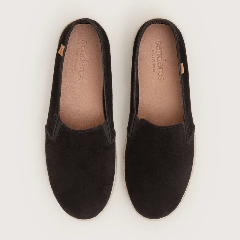Paloma - Black Suede