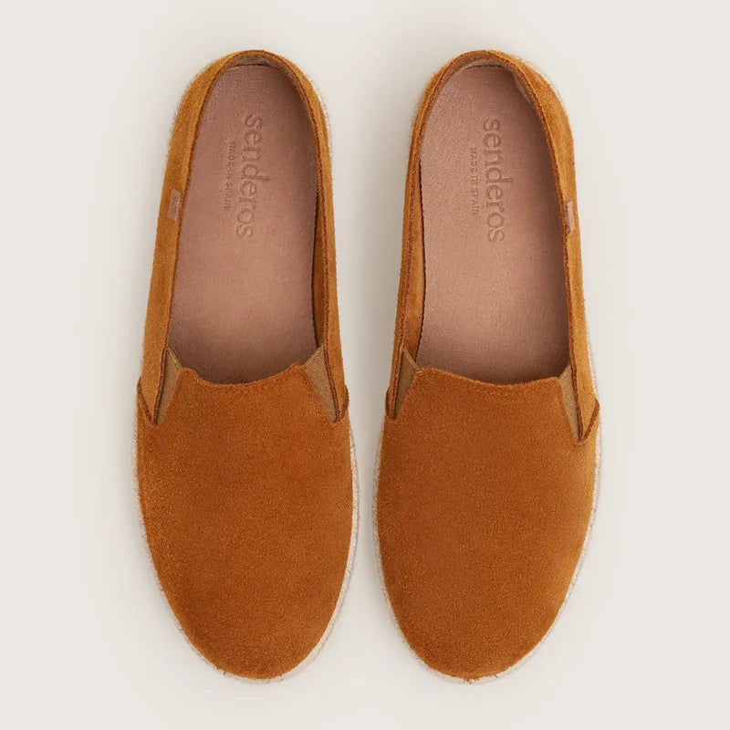 Paloma - Tan Suede