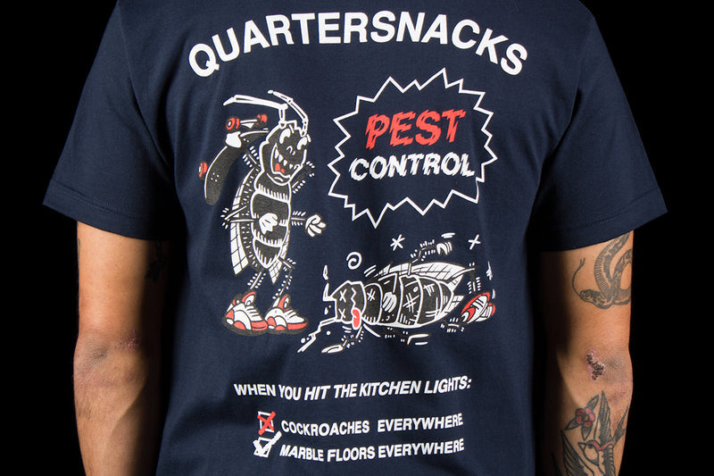 Quarter Snacks Pest Control T-Shirt