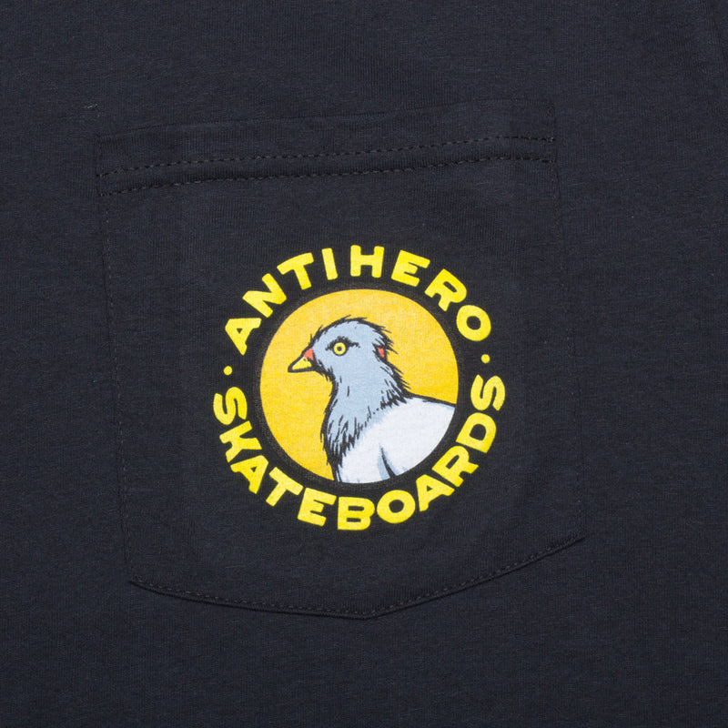Pigeon Round Pocket T-Shirt