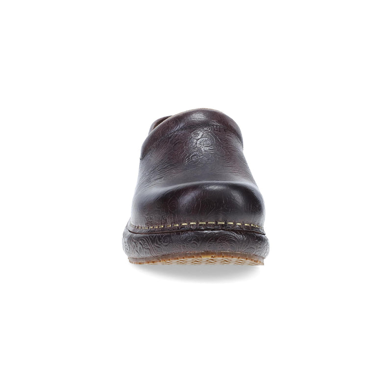 Toe image of Platform Pro Clog Brown Tooled