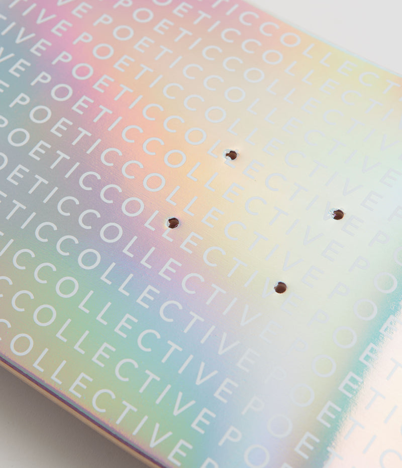 Poetic Collective Repeat Foil Deck in Multi
