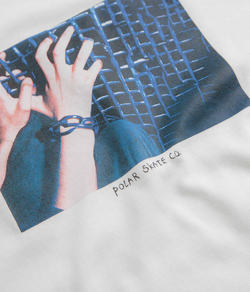 Polar Caged Hands T-Shirt in White