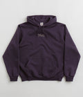 Polar Drip Logo Dave Hoodie in Dark Violet