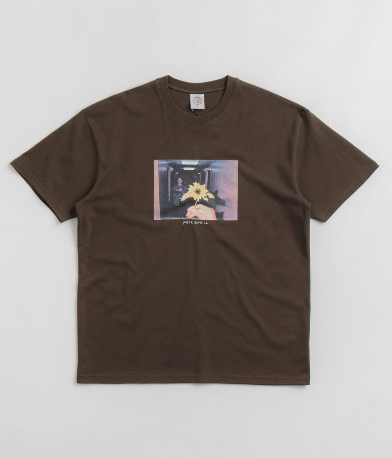 Polar Flower T-Shirt in Chocolate