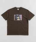 Polar Flower T-Shirt in Chocolate