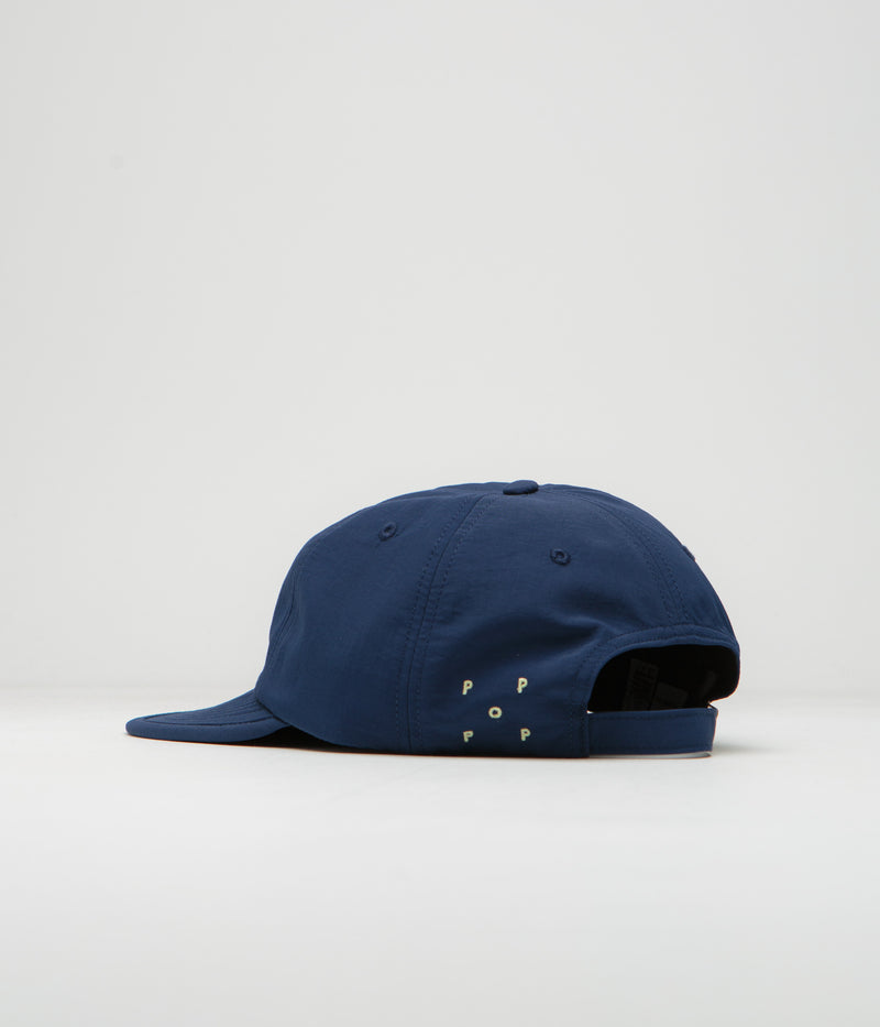 Pop Trading Company Flexfoam Cap in Navy and Snapdragon