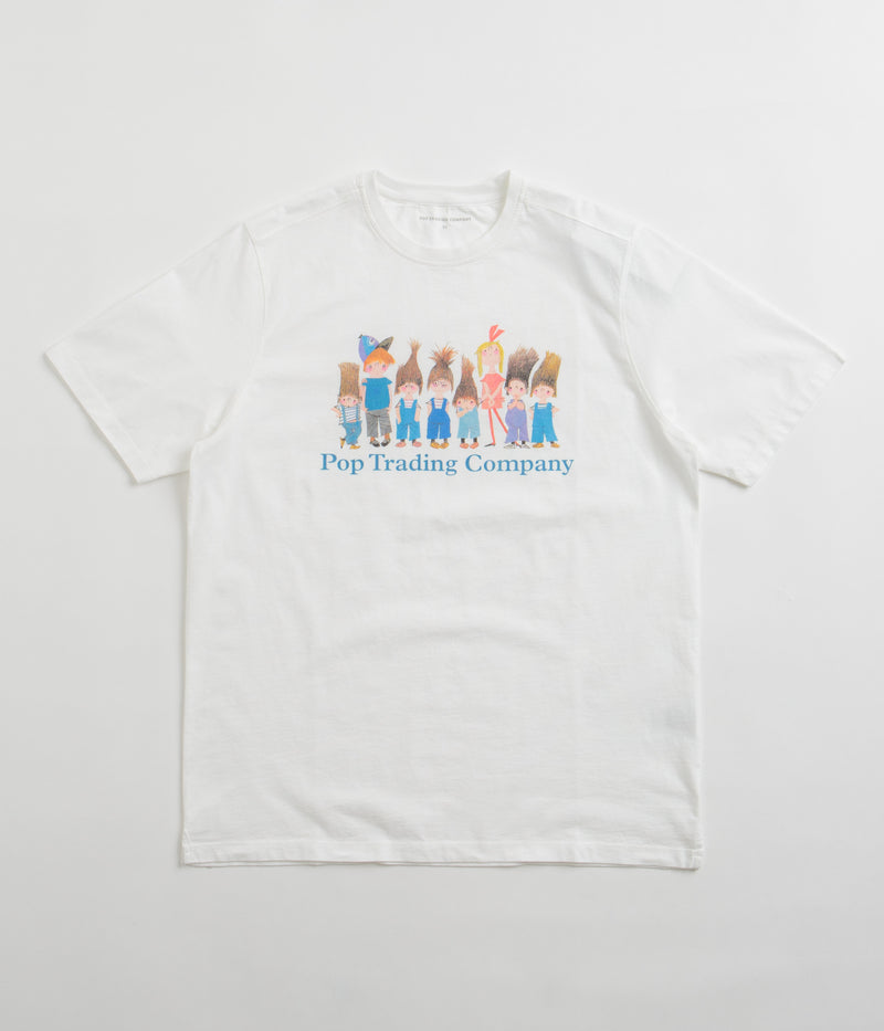 Pop Trading Company x Fiep Pop T-Shirt in White