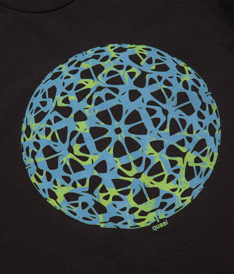 Quasi Globe T-Shirt in Black