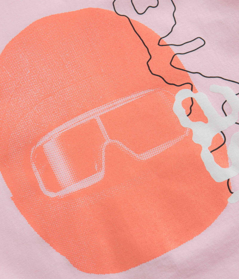 Quasi Helmet T-Shirt in Pink