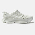 KANE Revive recovery shoe in cloud gray color, profile view