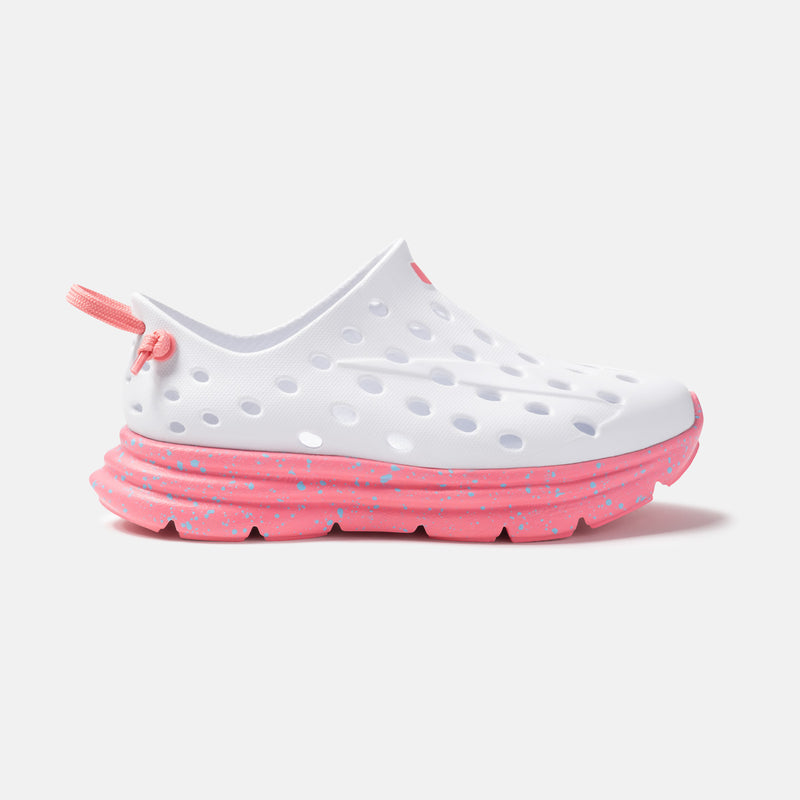 Revive Kids - White / Strawberry Pink Speckle