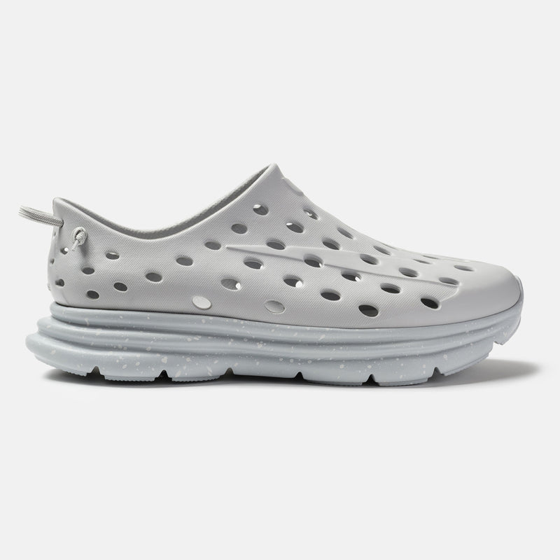 KANE Revive recovery shoe in stone color, side view