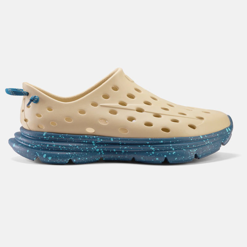 Tan / Radiance Blue Speckle