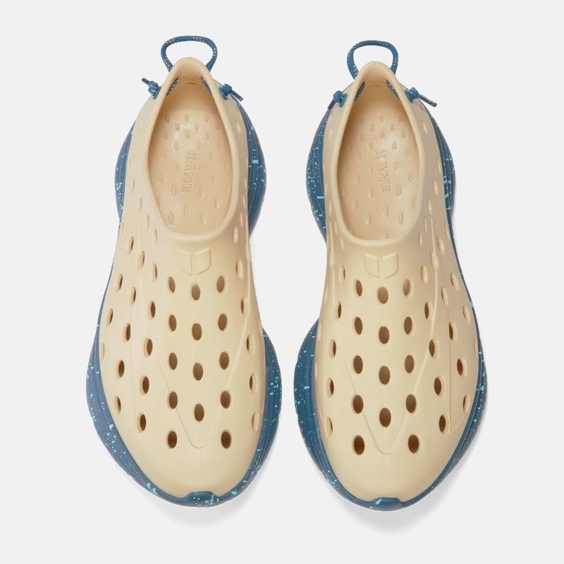 Tan / Radiance Blue Speckle