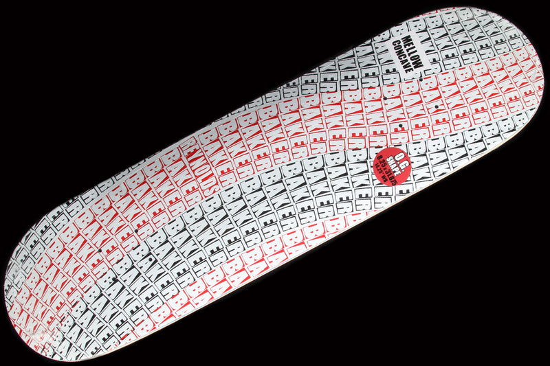 Reynolds Wavy Black/Red Deck - 8.25