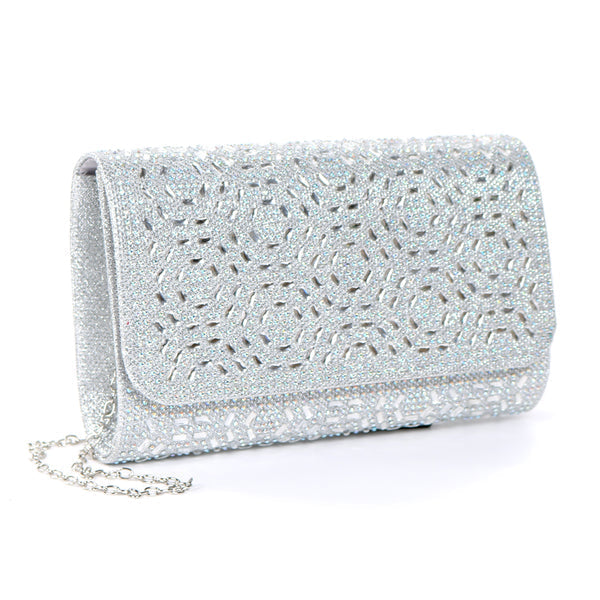 Rhinestone Decor Clutch Bags