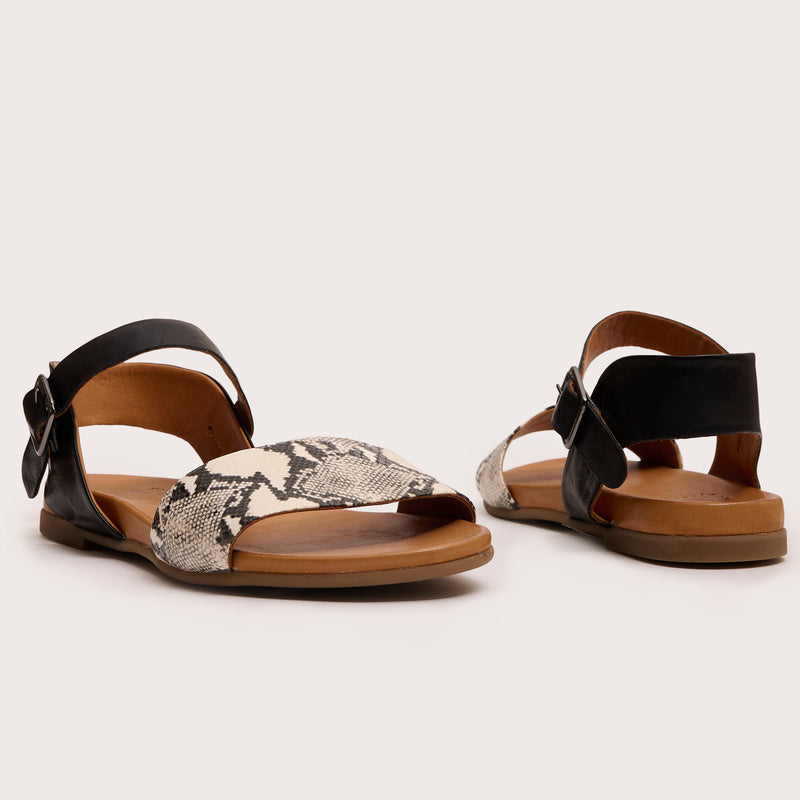 Rockaway - Black Snake Print