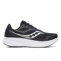 Saucony Men's Cohesion 18 Running Shoes in Black/White (Wide)