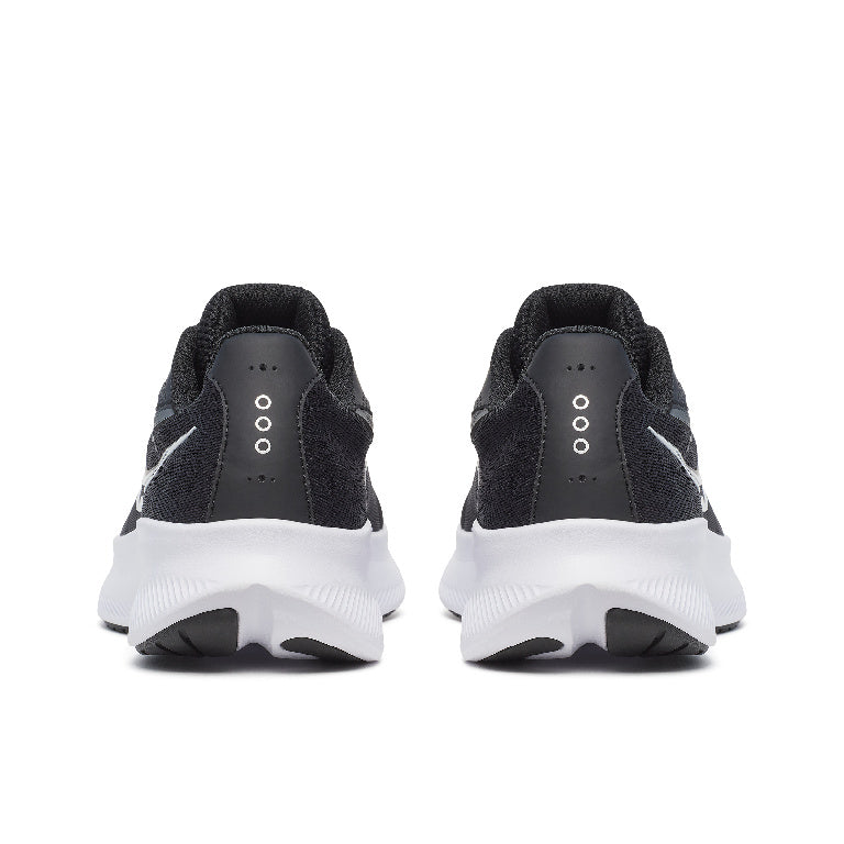 Saucony Men's Cohesion 18 Running Shoes in Black/White (Wide)