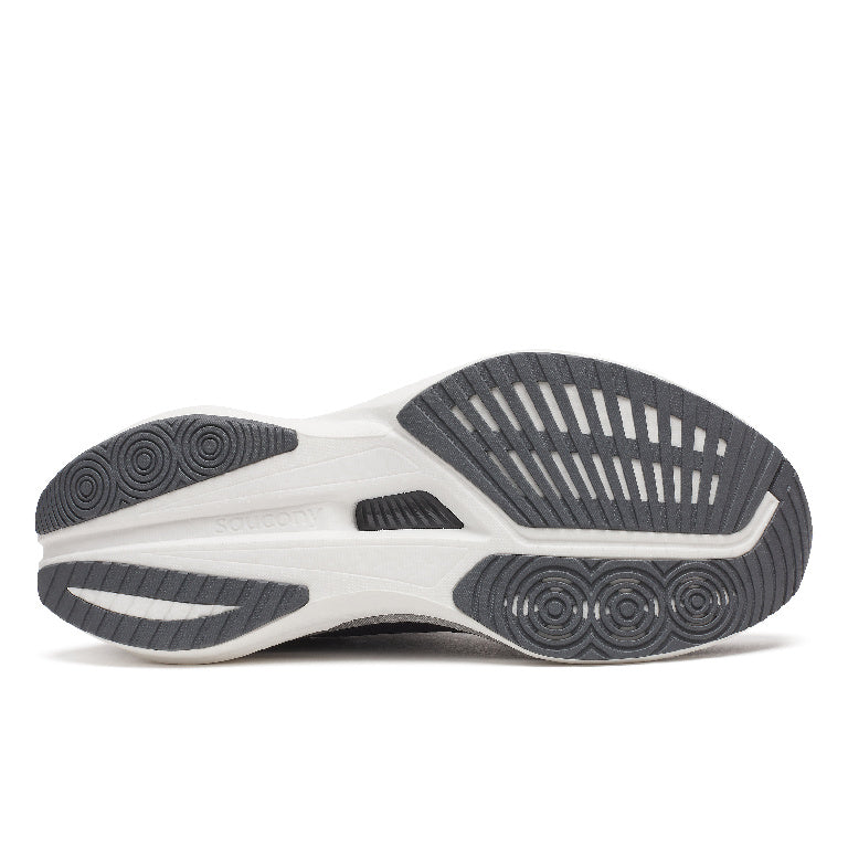 Saucony Men's Endorphin Speed 5 Running Shoes in Black/White (Wide)