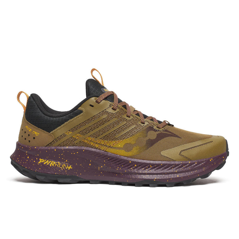 Saucony Men's Ride TR2 Running Shoes in Kodiak/Wine