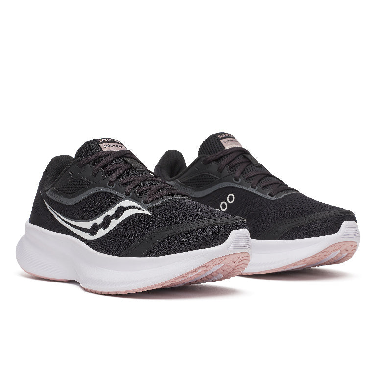 Saucony Women's Cohesion 18 Running Shoes in Black/Cameo