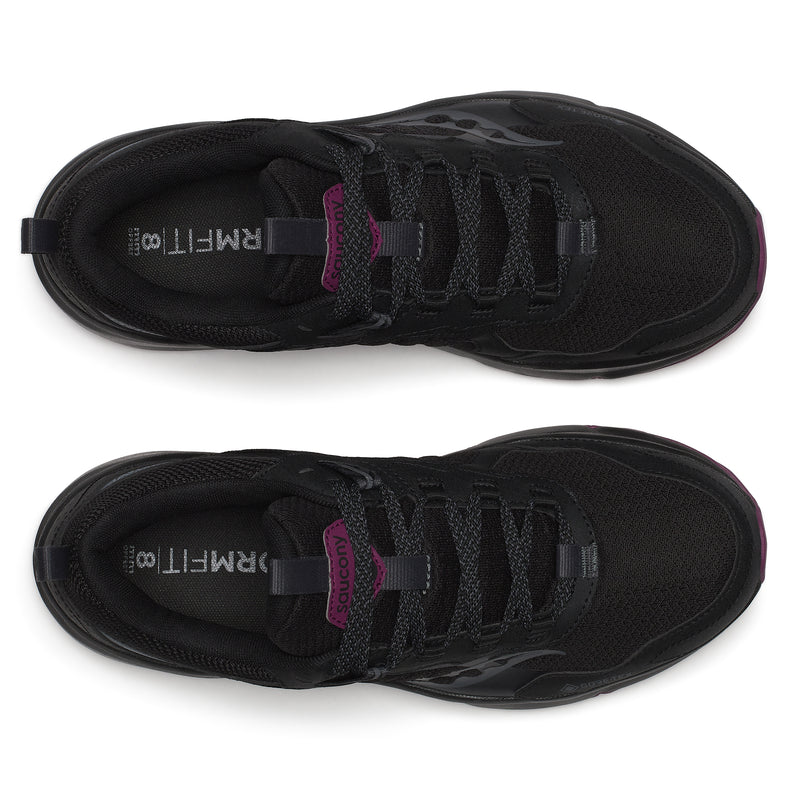 Saucony Women's Excursion TR17 Gtx Running Shoes in Black/Plum