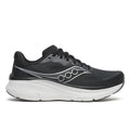 Saucony Women's Guide 19 Running Shoes in Black/Silver (Wide)