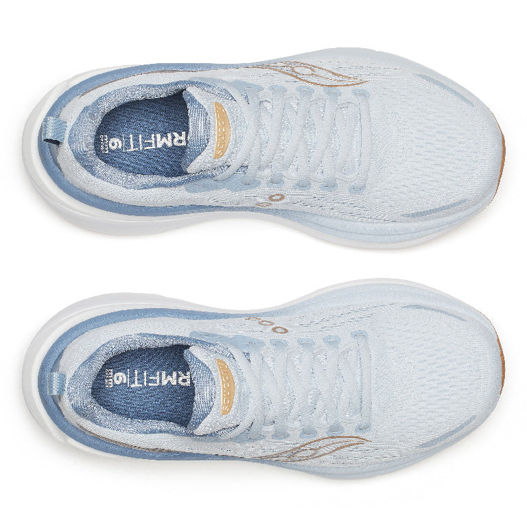 Saucony Women's Hurricane 25 Running Shoes in Airy/Storm