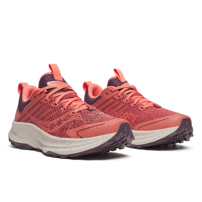 Saucony Women's Ride TR2 Running Shoes in Brick/Wine