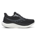 Saucony Women's TRiumph 23 Running Shoes in Black/White (Wide)