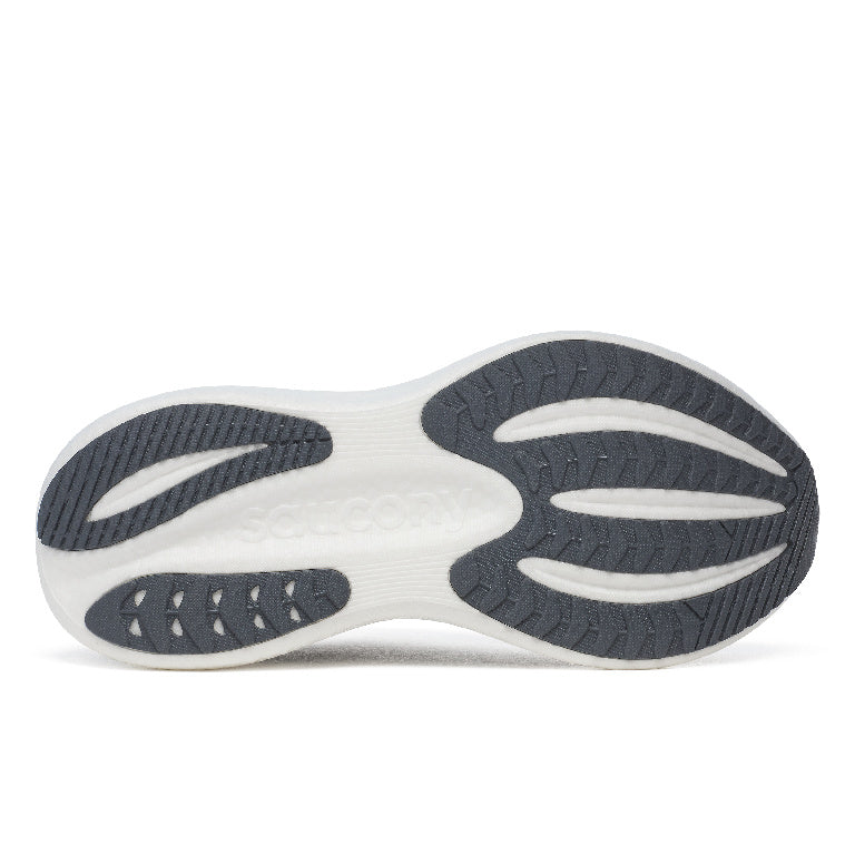Saucony Women's TRiumph 23 Running Shoes in Black/White (Wide)