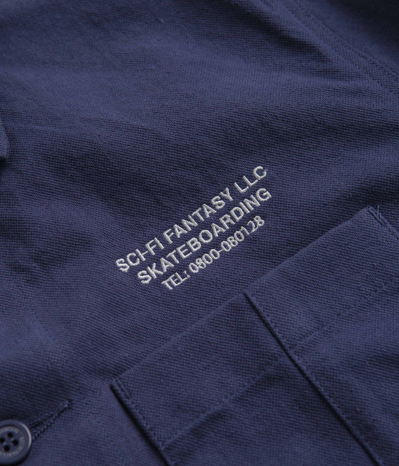 Sci-Fi Fantasy Chore Coat in Navy