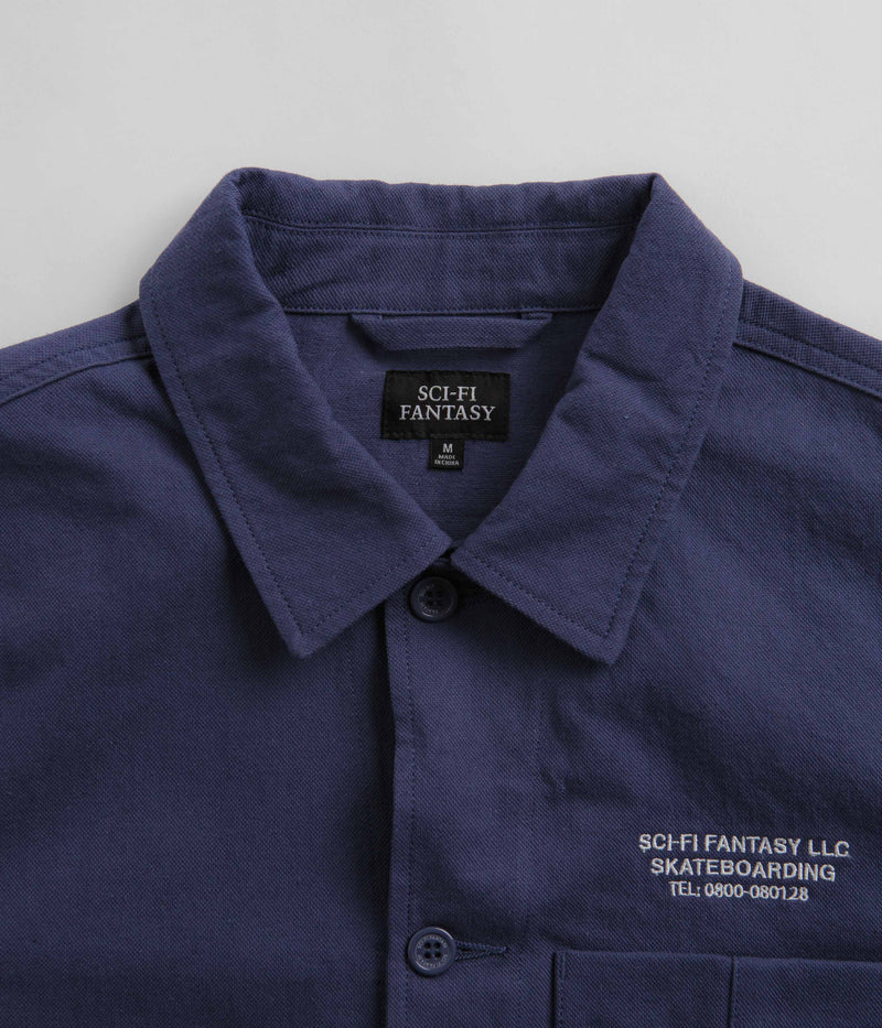 Sci-Fi Fantasy Chore Coat in Navy