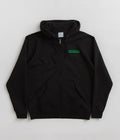 Sci-Fi Fantasy Design Trends Zip Up Hoodie in Black