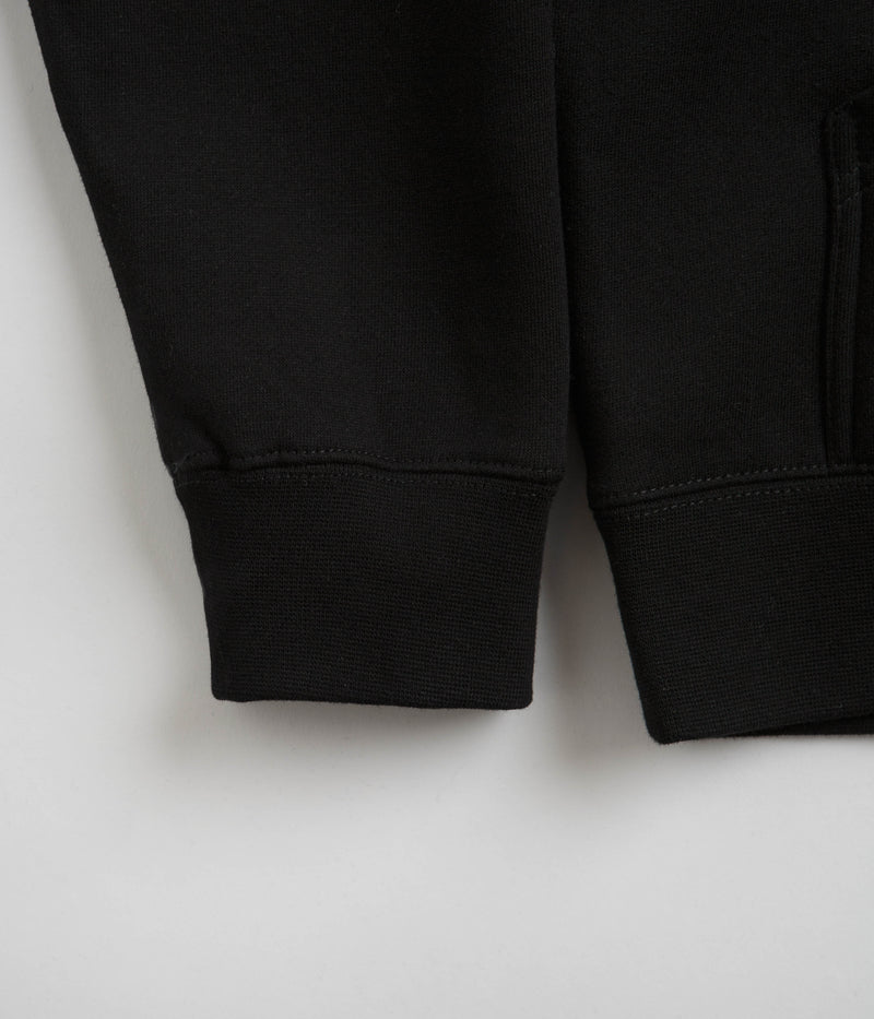 Sci-Fi Fantasy Design Trends Zip Up Hoodie in Black