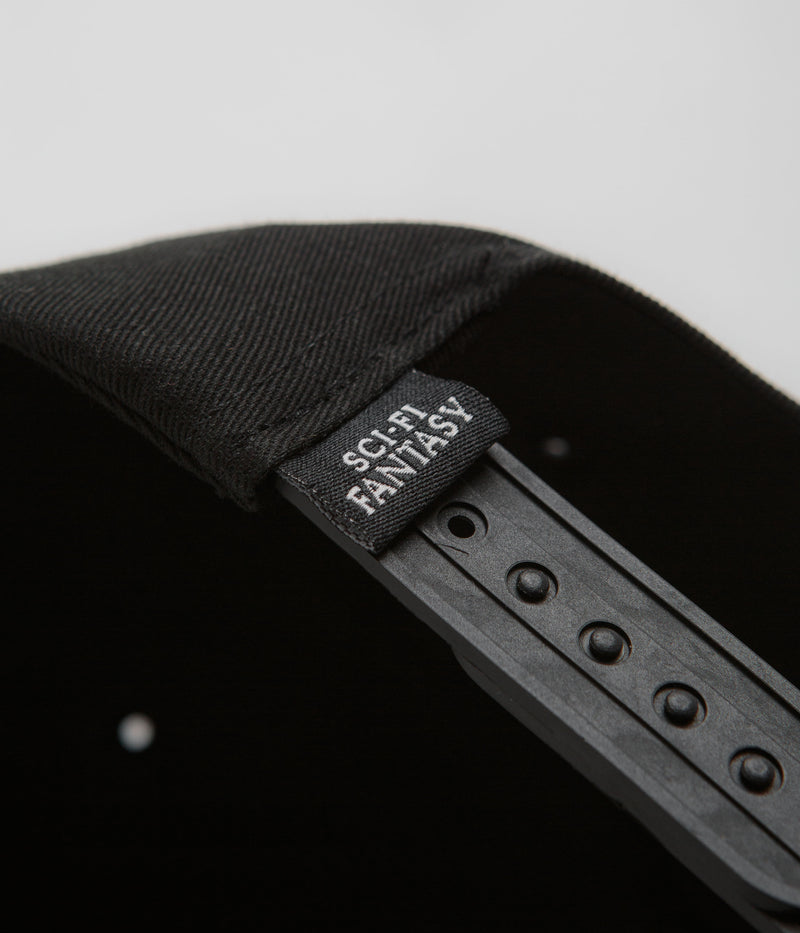 Sci-Fi Fantasy Global Design Trends Cap in Black