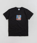 Sci-Fi Fantasy Leaking Eyes T-Shirt in Black