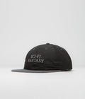 Sci-Fi Fantasy Nylon Logo Cap in Black