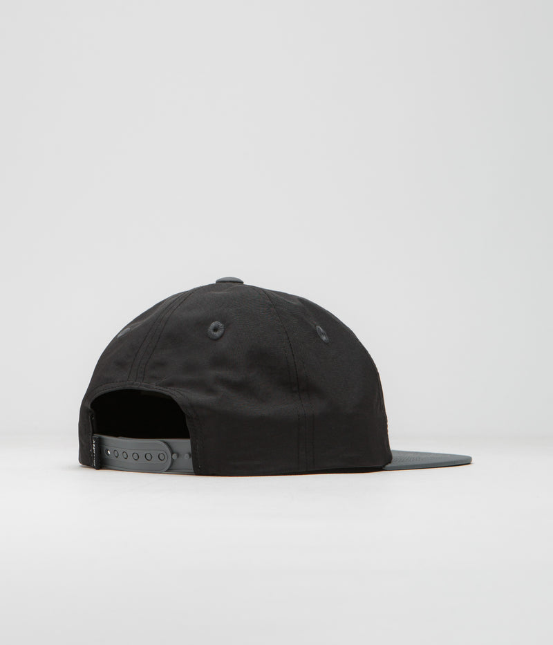 Sci-Fi Fantasy Nylon Logo Cap in Black