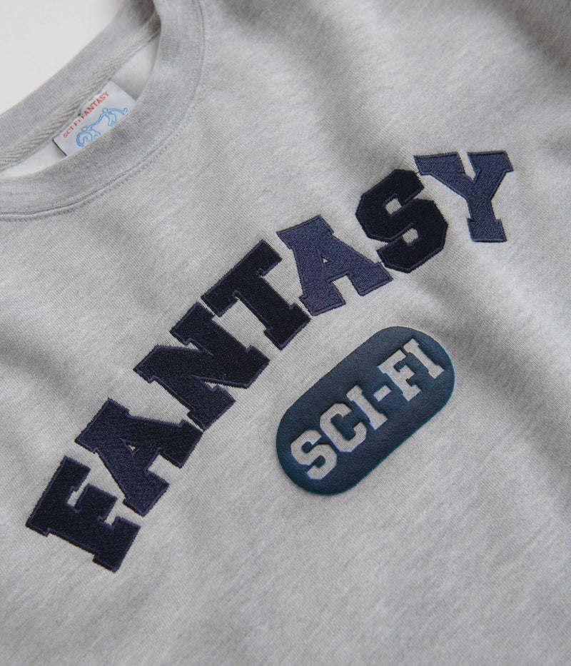 Sci-Fi Fantasy U Crewneck Sweatshirt in Heather Grey