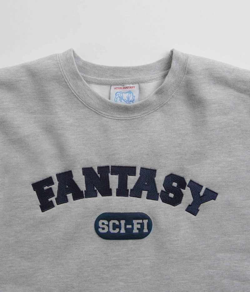 Sci-Fi Fantasy U Crewneck Sweatshirt in Heather Grey