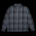 Stussy Shadow Plaid Zip Shirt