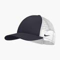 Snapback Mesh Trucker Cap in Obsidian/White/Obsidian