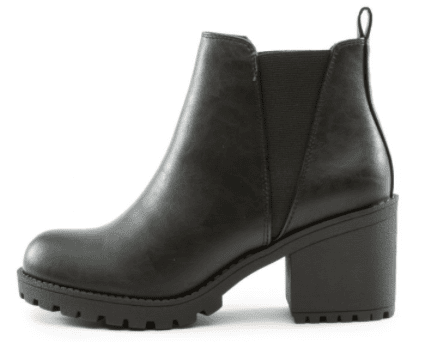 Soda ORIGAMI-S Low Heel Bootie