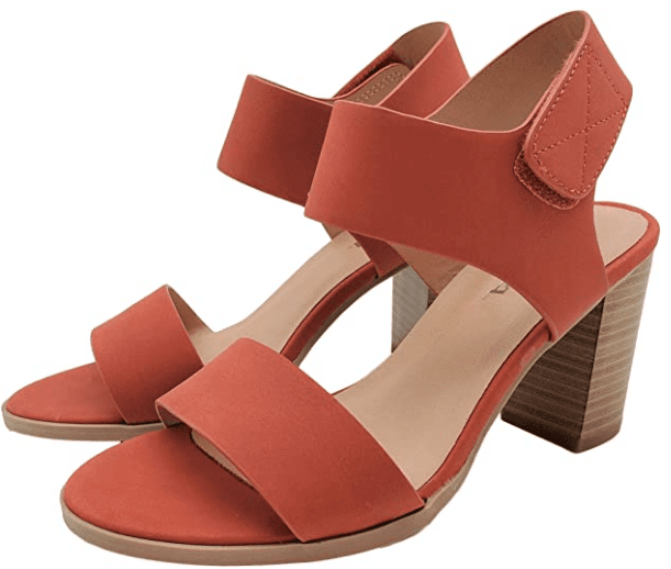Soda Wait Womens Open Toe Chunky Heel Ankle Strap Block High Heel Dress Sandals