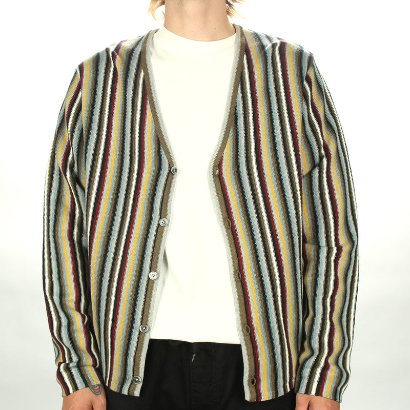 Stripe Pattern Cardigan