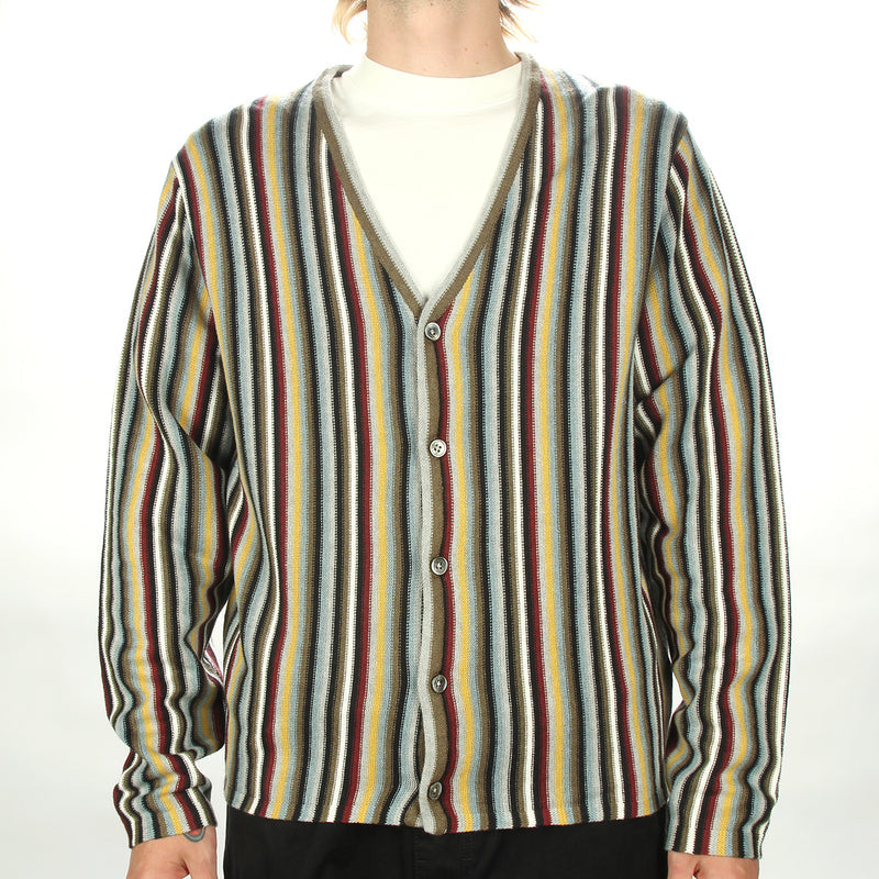Stripe Pattern Cardigan